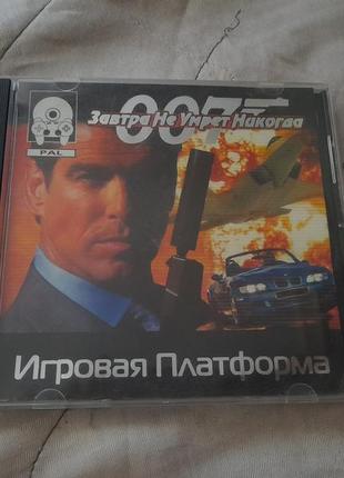 Гра 007 ps1 james bond tomorrow never dies sony playstation 1 ps one диск game пс1 cd плейстейшн