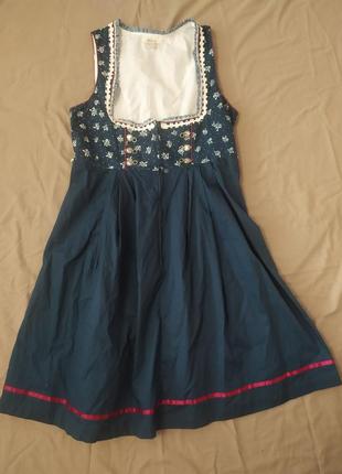 Платье в винтажном стиле. германия. дирндль. октобер фест