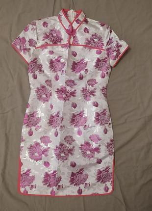 Платье в китайском стиле