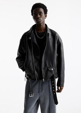 Мужская курточка косуха pull&bear