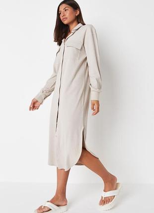 Платье женское рубашка 🤍 меди