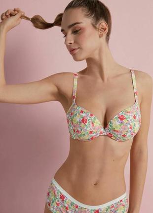 Комплект tezenis, бюстгальтер без пуш-ап athens 80b и бразильяно s