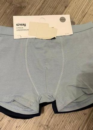 Sinsay трусы на 9-10 лет 3 пары