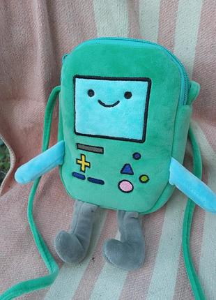 Плюшева сумка через плече bmo adventure time