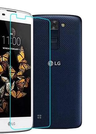 Захисне скло glass 2.5d для lg k8 k350 (71197)