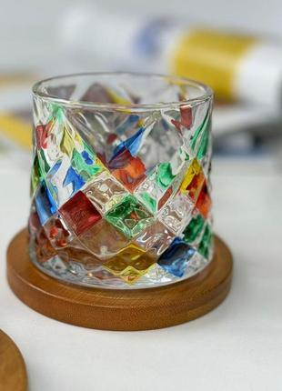 Стакан-доф для виски "ледовый диамант", 275 мл