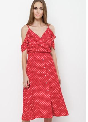 Сарафан в горох в стиле zara