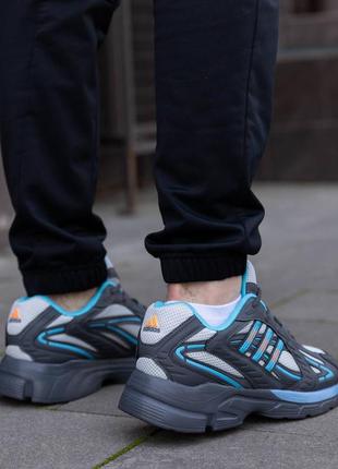 Чоловічі кросівки adidas responce grey blue2 фото