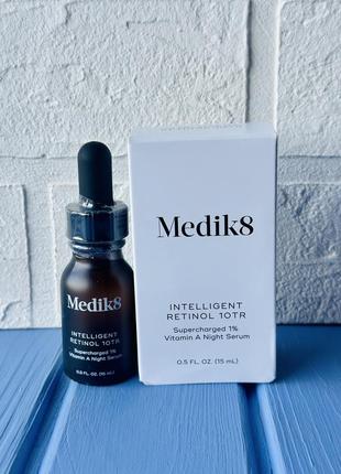 Medik8 intelligent retinol 10tr supercharged 1% vitamin a serum - ночная сыворотка с ретинолом 1%