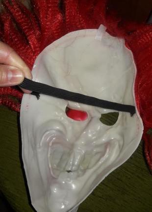 Реалістична маска клоуна6 фото