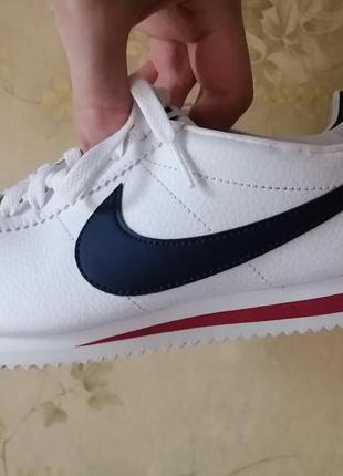 Кроссовки nike cortez leather на стопу 24-24,5 см стан как нови