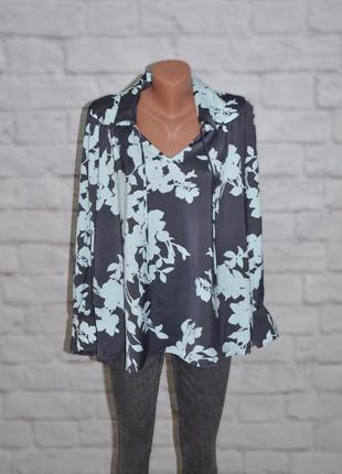 Блуза сатинова вільного крою "m&s collection"