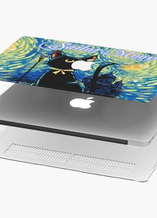Чехол пластиковый для apple macbook pro / air сейлор мун (sailor moon) макбук про case hard cover прозрачный4 фото