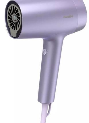 Фен для волос philips 7000 series с ионизацией 1800вт фиолетовый (bhd720/10)