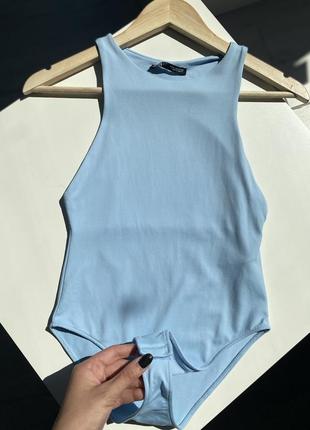 Полиамидное боди от zara