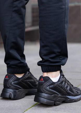 Мужские кроссовки adidas responce triple black5 фото