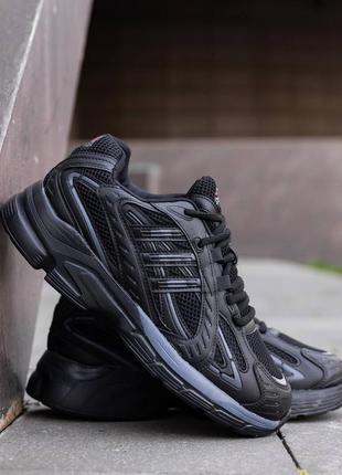 Мужские кроссовки adidas responce triple black4 фото