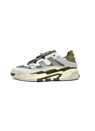 Кросівки аdidas backpack off white orbit green