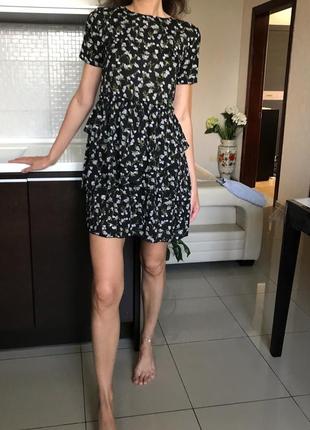 Платье в цветочек