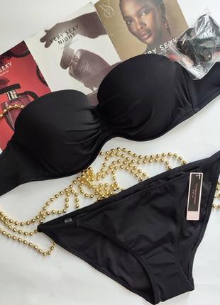Купальник victoria's secret original s m l 40 38 36 бандо базовый гладкий классический 75d 34d