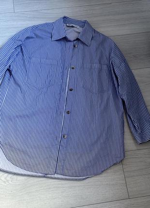 Сорочка zara оверсайз