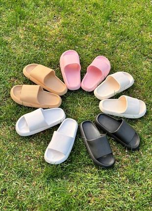 Женские тапочки высокое качество удобны в носке, стильные тапочки для женщин на лето