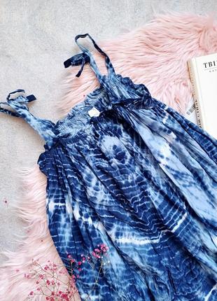 Легкое ярусное мини платье2 фото