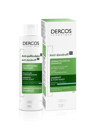 Vichy dercos шампунь против перхоти
