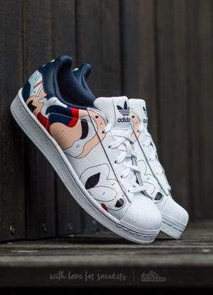 Белые женские кеды adidas superstar "rita ora" 37 размер