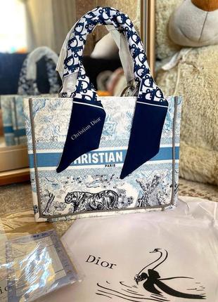 Сумка шоппер в стиле lady dior
