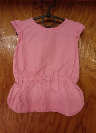 Блуза, кофточка летняя для девочки, шитья, carter's 18m/86