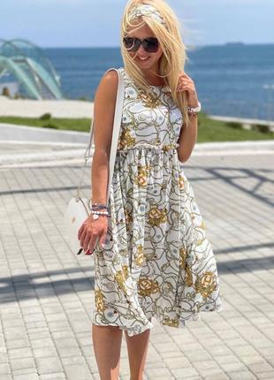 Платье из штапеля