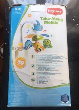 Мобиль tiny love (тайницы лав) тропические зверята 3 в 1 (израиль)