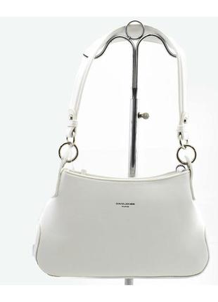 Біла сумочка david jones жіноча сумка на плече, сумка крос-боді, жіноча повсякденна сумка, стильна сумка для дівчини1 фото