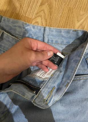 Прямые широкие джинсы от шейн3 фото