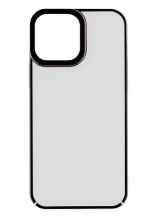 Чехол baseus glitter phone case для iphone 13 pro max (armc000201) black