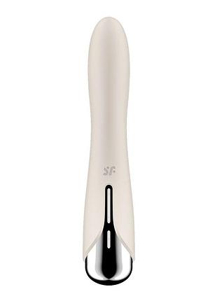 Вібратор satisfyer spinning vibe 1 beige 6