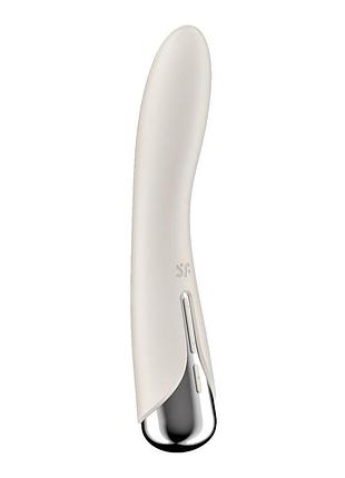 Вібратор satisfyer spinning vibe 1 beige 5