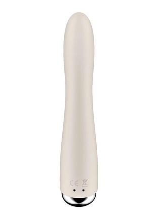 Вібратор satisfyer spinning vibe 1 beige 4