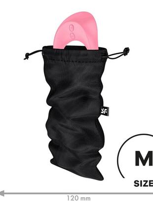 Мешочек для хранения игрушек satisfyer treasure bag m black