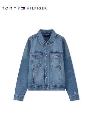 Джинсовый пиджак tommy hilfiger