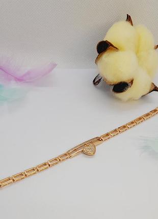 Браслет xuping 18k. 18+1см