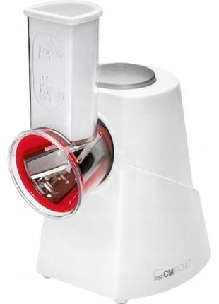 Электрическая овощерезка многофункциональная 5 насадок clatronic ме (3604)