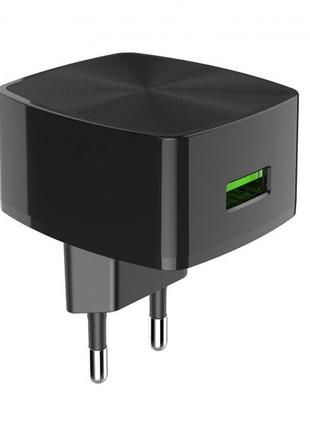 Зарядное универсальное устройство адаптер сетевой hoco cutting-edge c70a qc3.0 3a 18w