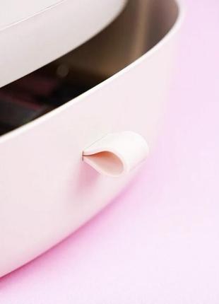 Органайзер для косметики 2 ячейки с ручкой gt-046