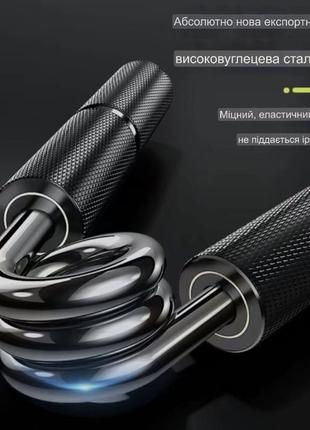 Эспандер кистевой металлический 150 фунтов + накладки и лента на ручки