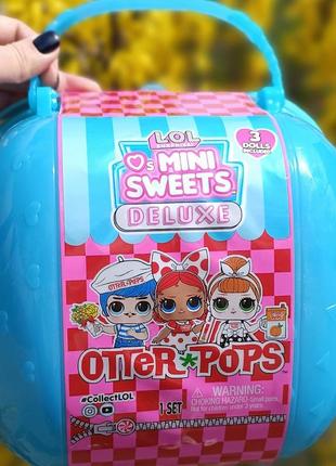 Набір lol loves mini sweets otter pops deluxe pack лол оригінал1 фото