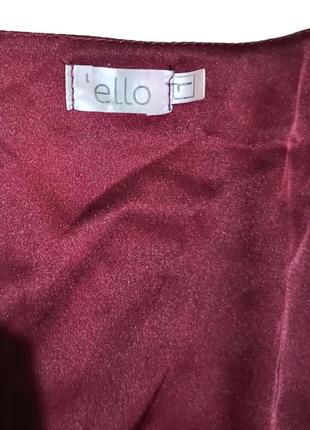 Сукня, плаття шовк армані кольору марсала, розмір m, l