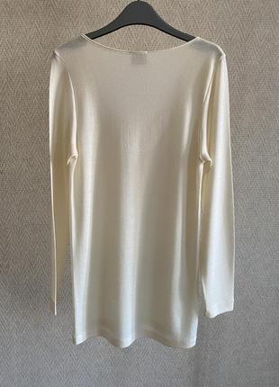 Лонгслив термобельё из шерсти и шёлка eusana naturel швейцария