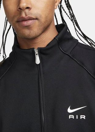 Бомбер куртка nike air men's poly-knit jacket (dq4221-010) оригінал!2 фото